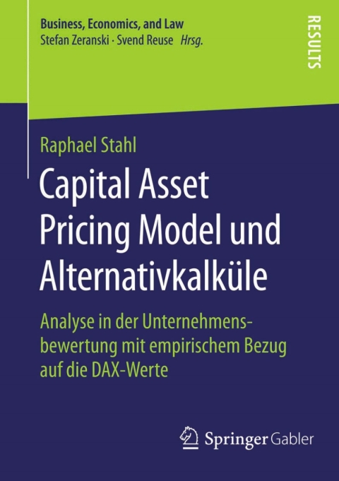 Cover image for book Capital Asset Pricing Model und Alternativkalküle