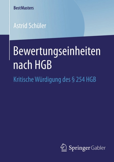 Cover image for book Bewertungseinheiten nach HGB