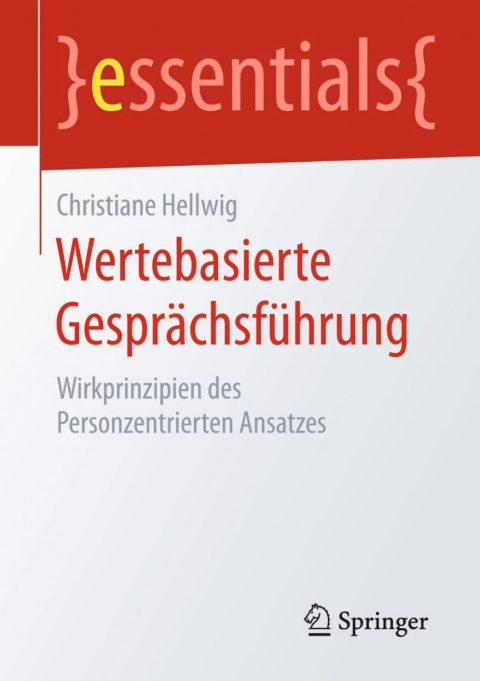 Cover image for book Wertebasierte Gesprächsführung