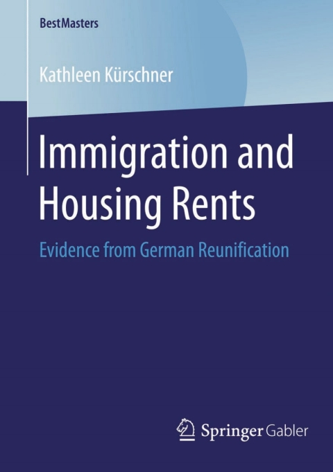Cover image for book Immigration and Housing Rents