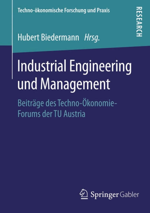Cover image for book Industrial Engineering und Management