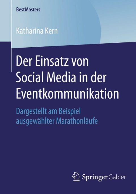 Cover image for book Der Einsatz von Social Media in der Eventkommunikation