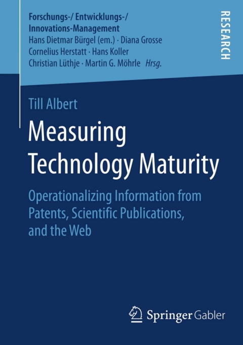 Cover image for book Measuring Technology Maturity