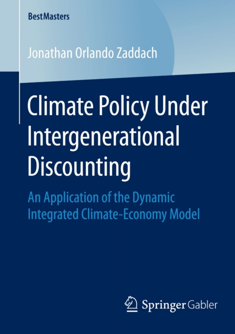 Cover image for book Climate Policy Under Intergenerational Discounting