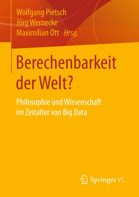 Cover image for book Berechenbarkeit der Welt?