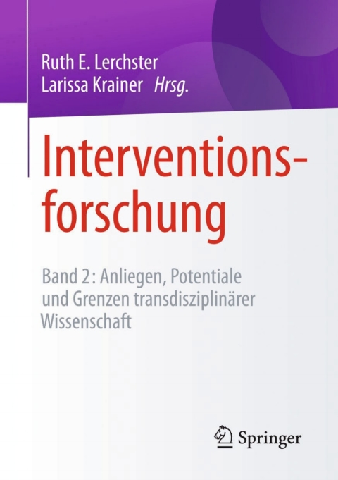 Cover image for book Interventionsforschung