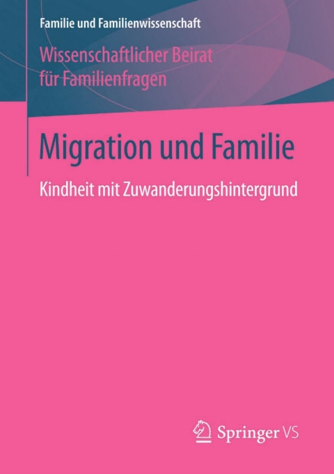 Cover image for book Migration und Familie