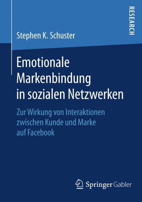 Cover image for book Emotionale Markenbindung in sozialen Netzwerken