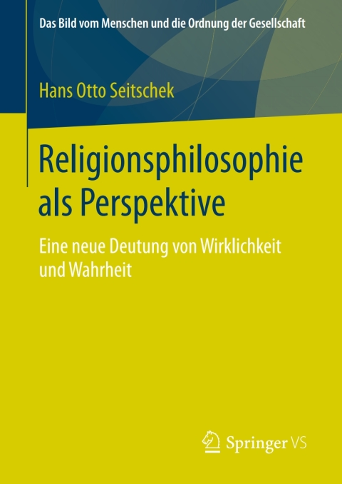 Cover image for book Religionsphilosophie als Perspektive