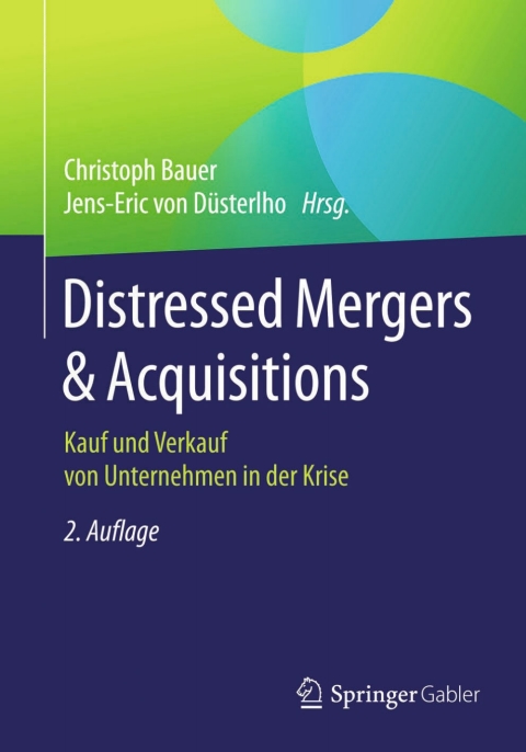 Cover image for book Distressed Mergers & Acquisitions