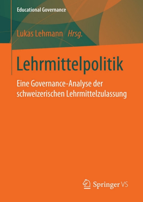 Cover image for book Lehrmittelpolitik