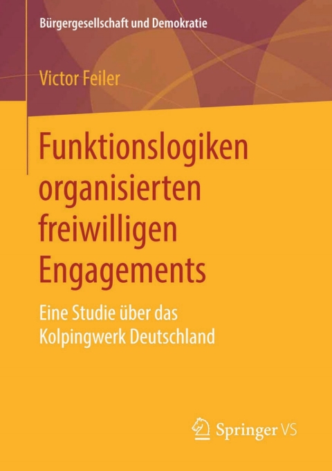 Cover image for book Funktionslogiken organisierten freiwilligen Engagements