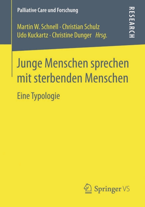 Cover image for book Junge Menschen sprechen mit sterbenden Menschen