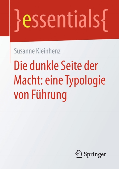 Cover image for book Die dunkle Seite der Macht: eine Typologie von Führung