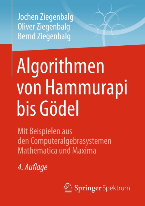 Cover image for book Algorithmen von Hammurapi bis Gödel