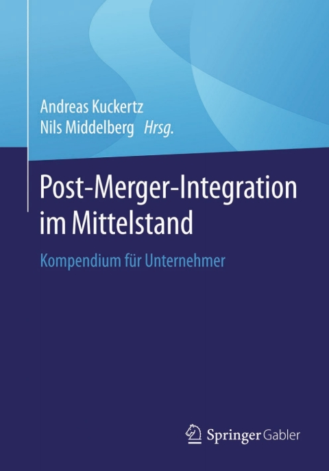 Cover image for book Post-Merger-Integration im Mittelstand