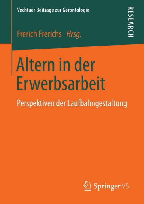 Cover image for book Altern in der Erwerbsarbeit