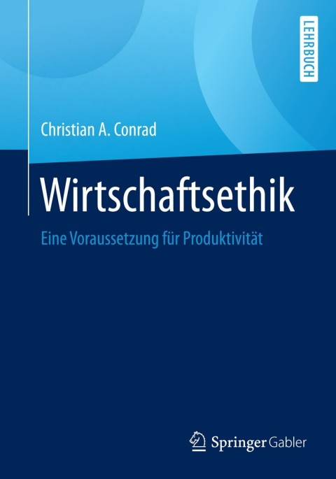 Cover image for book Wirtschaftsethik