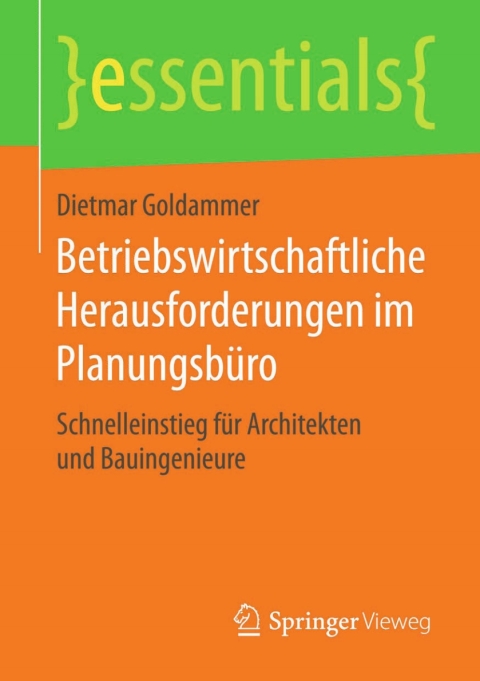 Cover image for book Betriebswirtschaftliche Herausforderungen im Planungsbüro