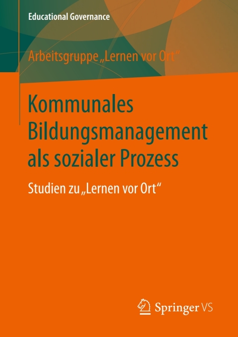 Cover image for book Kommunales Bildungsmanagement als sozialer Prozess