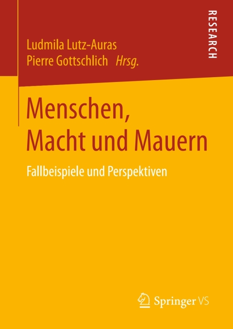Cover image for book Menschen, Macht und Mauern