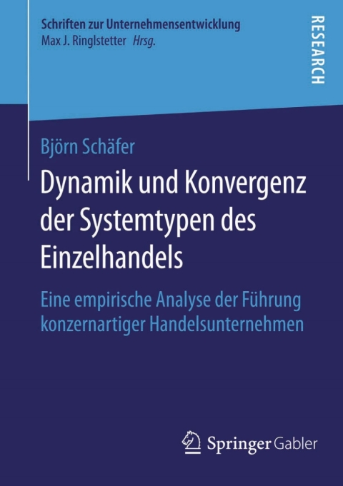 Cover image for book Dynamik und Konvergenz der Systemtypen des Einzelhandels