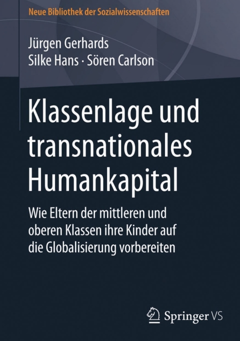Cover image for book Klassenlage und transnationales Humankapital