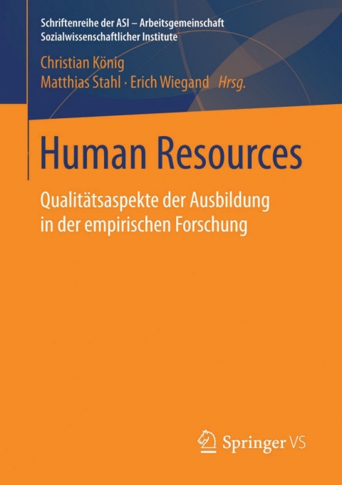 Cover image for book Human Resources