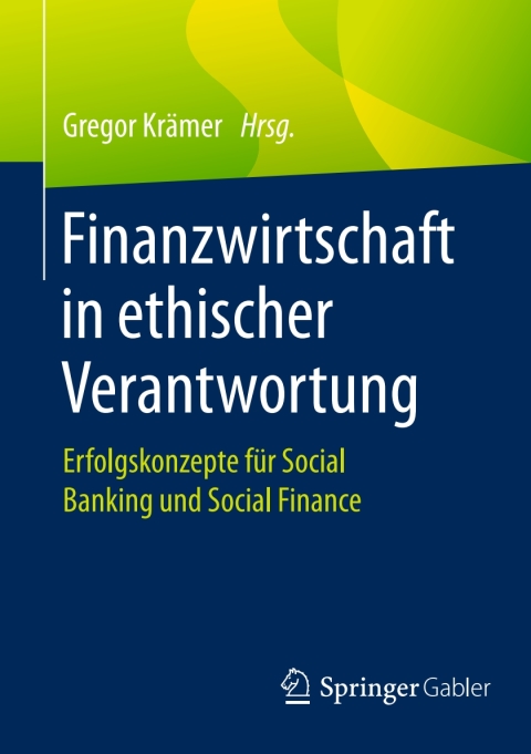 Cover image for book Finanzwirtschaft in ethischer Verantwortung