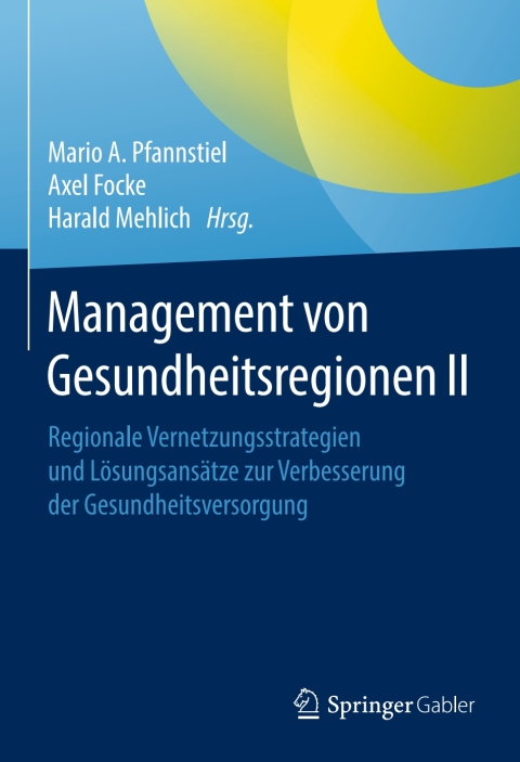 Cover image for book Management von Gesundheitsregionen II