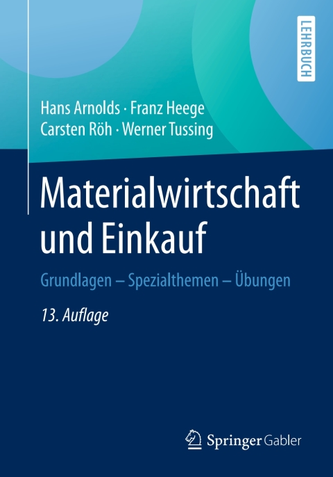 Cover image for book Materialwirtschaft und Einkauf