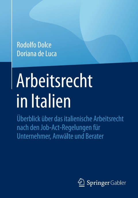 Cover image for book Arbeitsrecht in Italien
