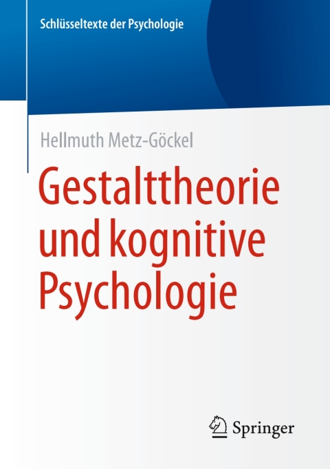 Cover image for book Gestalttheorie und kognitive Psychologie