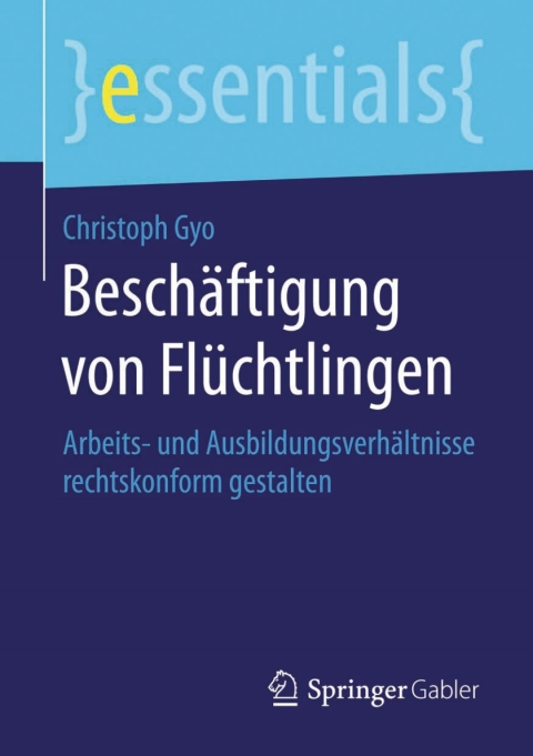 Cover image for book Beschäftigung von Flüchtlingen