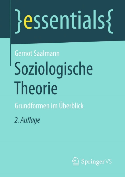 Cover image for book Soziologische Theorie