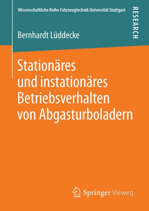 Cover image for book Stationäres und instationäres Betriebsverhalten von Abgasturboladern