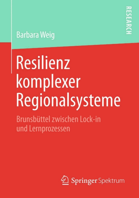 Cover image for book Resilienz komplexer Regionalsysteme