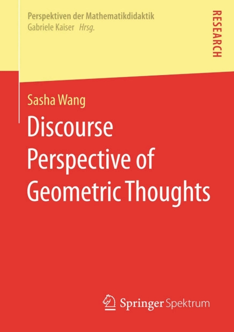 Cover image for book Discourse Perspective of Geometric Thoughts