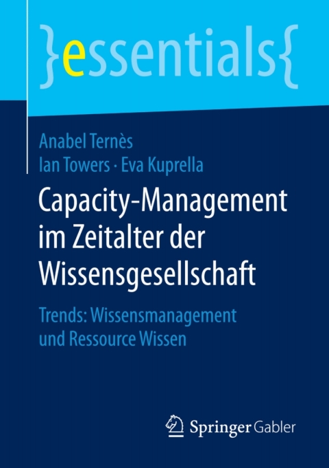 Cover image for book Capacity-Management im Zeitalter der Wissensgesellschaft