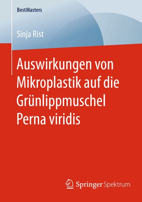 Cover image for book Auswirkungen von Mikroplastik auf die Grünlippmuschel Perna viridis