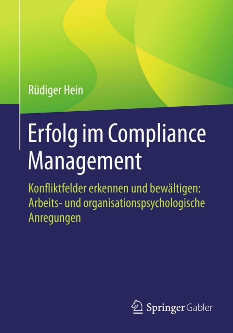 Cover image for book Erfolg im Compliance Management
