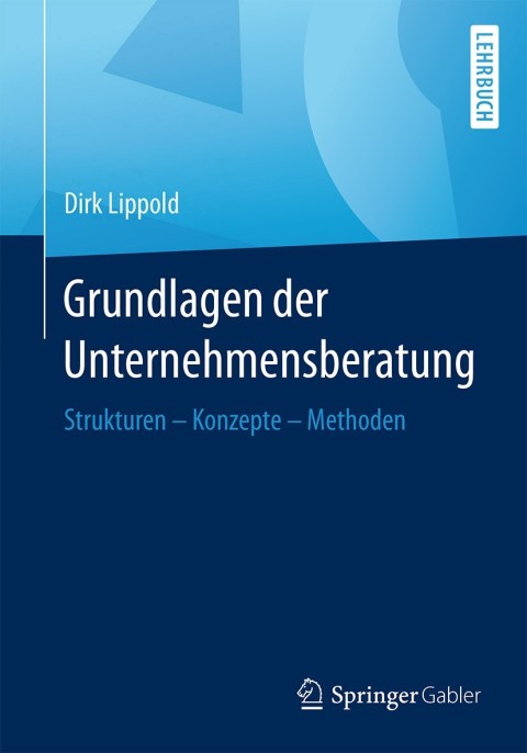 Cover image for book Grundlagen der Unternehmensberatung