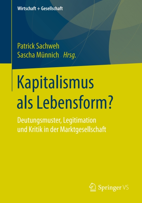 Cover image for book Kapitalismus als Lebensform?