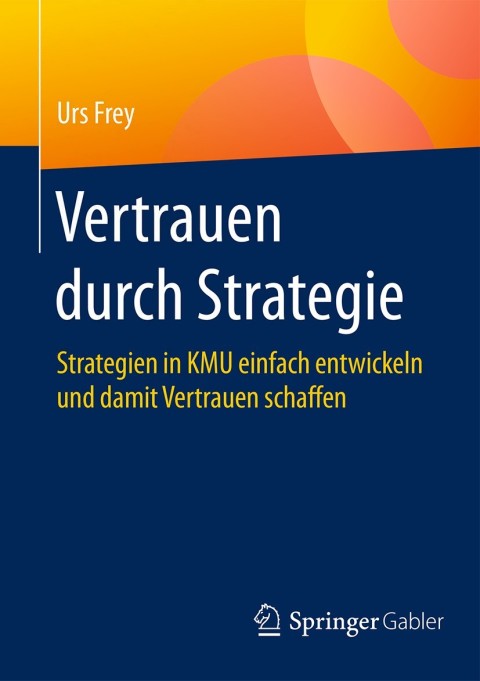 Cover image for book Vertrauen durch Strategie