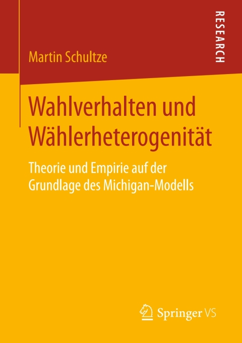 Cover image for book Wahlverhalten und Wählerheterogenität