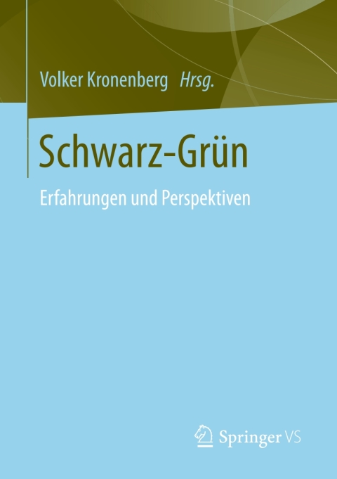 Cover image for book Schwarz-Grün