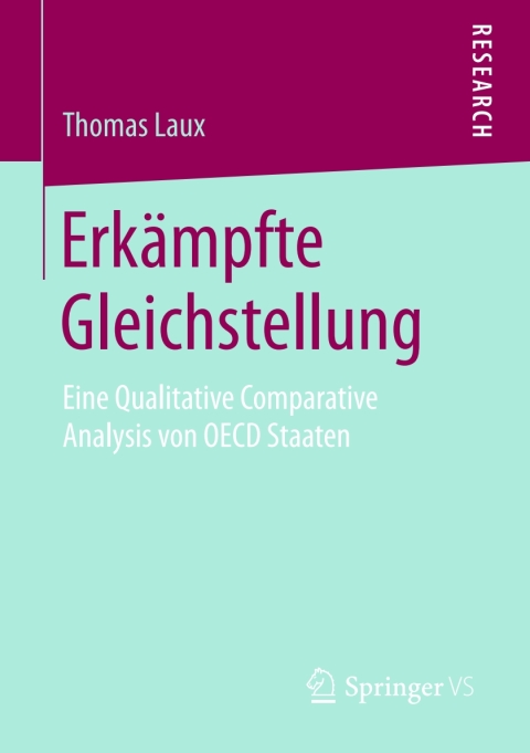 Cover image for book Erkämpfte Gleichstellung