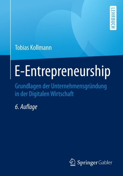 Cover image for book E-Entrepreneurship