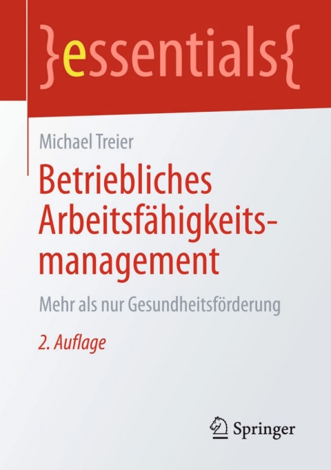 Cover image for book Betriebliches Arbeitsfähigkeitsmanagement