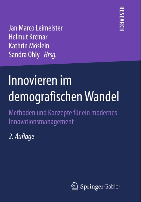 Cover image for book Innovieren im demografischen Wandel